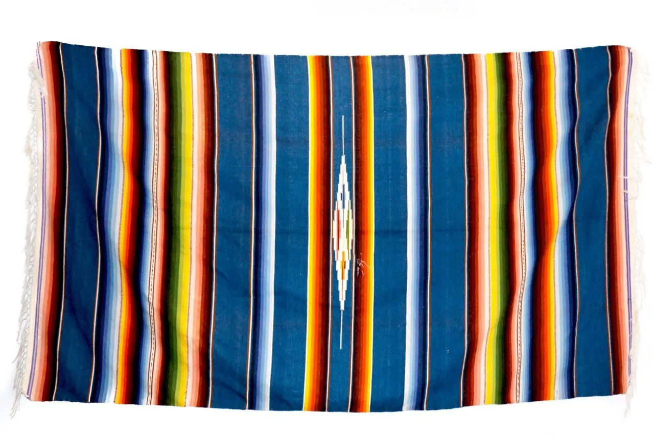 1950s Vintage Serape Blanket