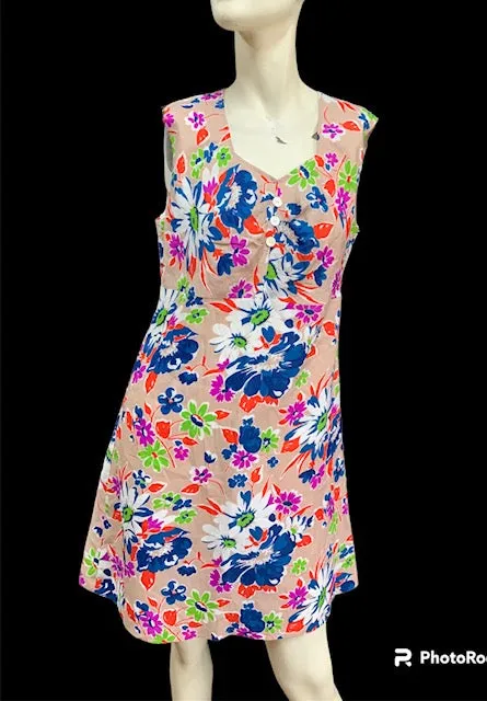 1960 / 70s Dress #R26  FREE  AUS POSTAGE