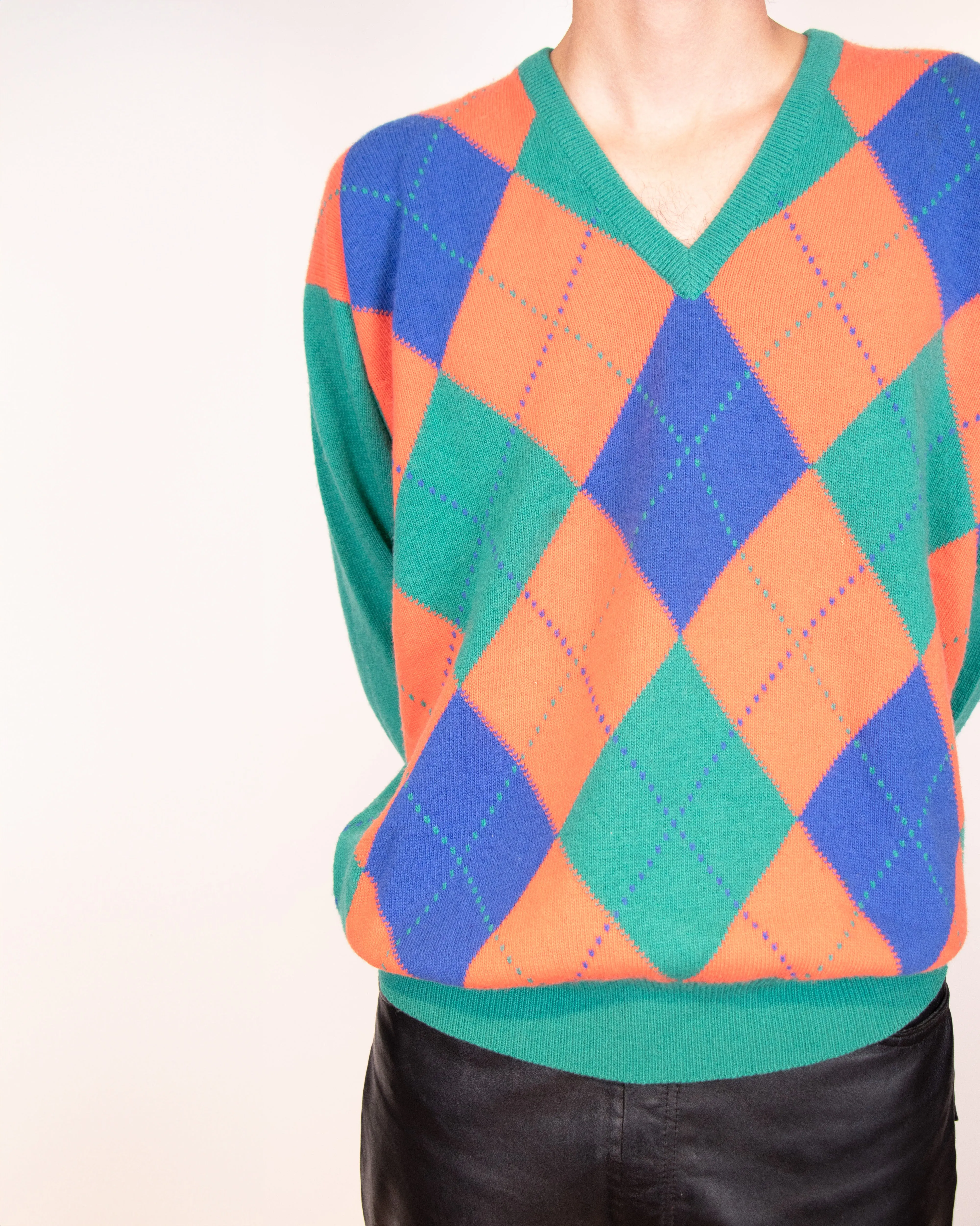 2000s Ratti by Ballantyne Multicolored Wool Sweater M/L