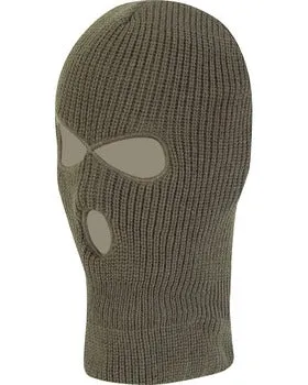 3 Hole Balaclava - Black