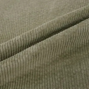 45CM REMNANT Washed Stretch Corduroy - Sprout