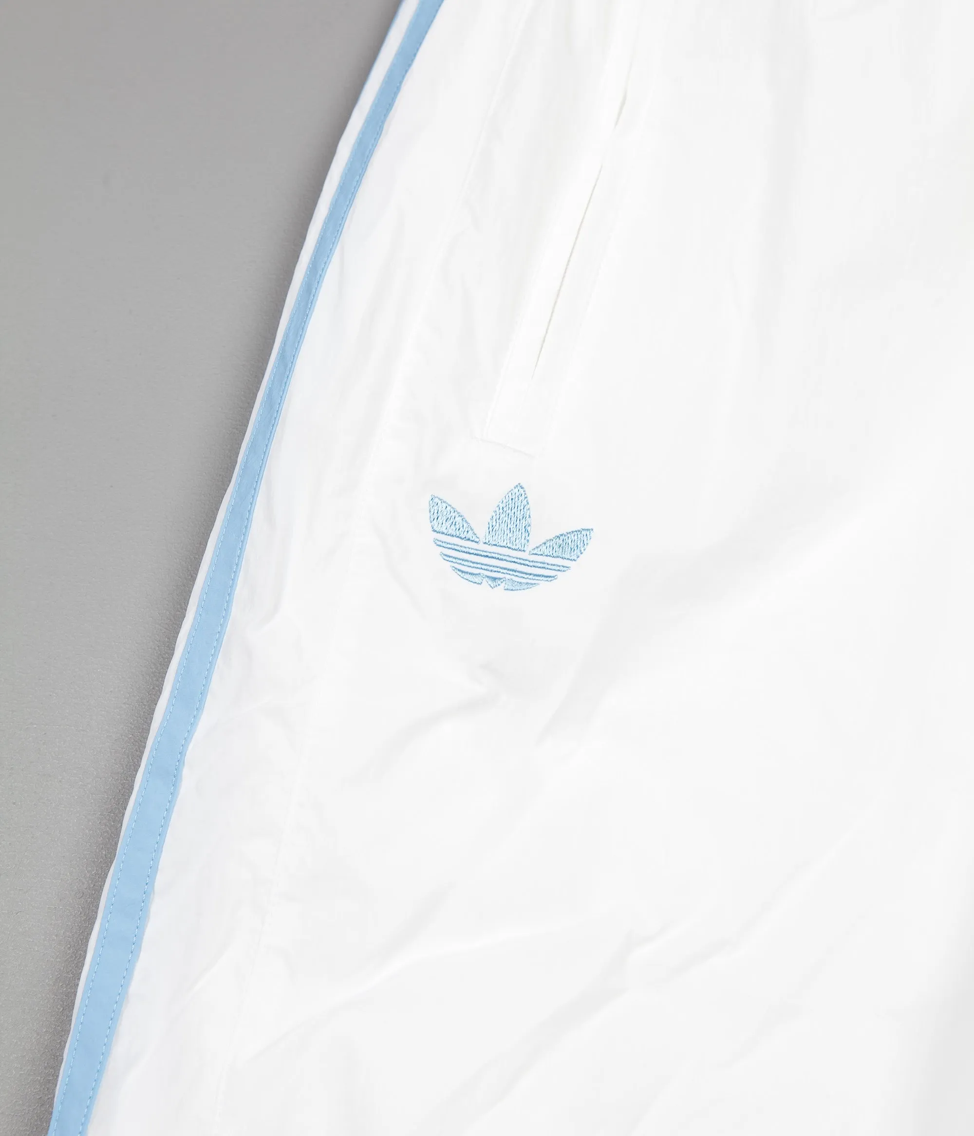 Adidas x Krooked Sweatpants - White / Clear Blue