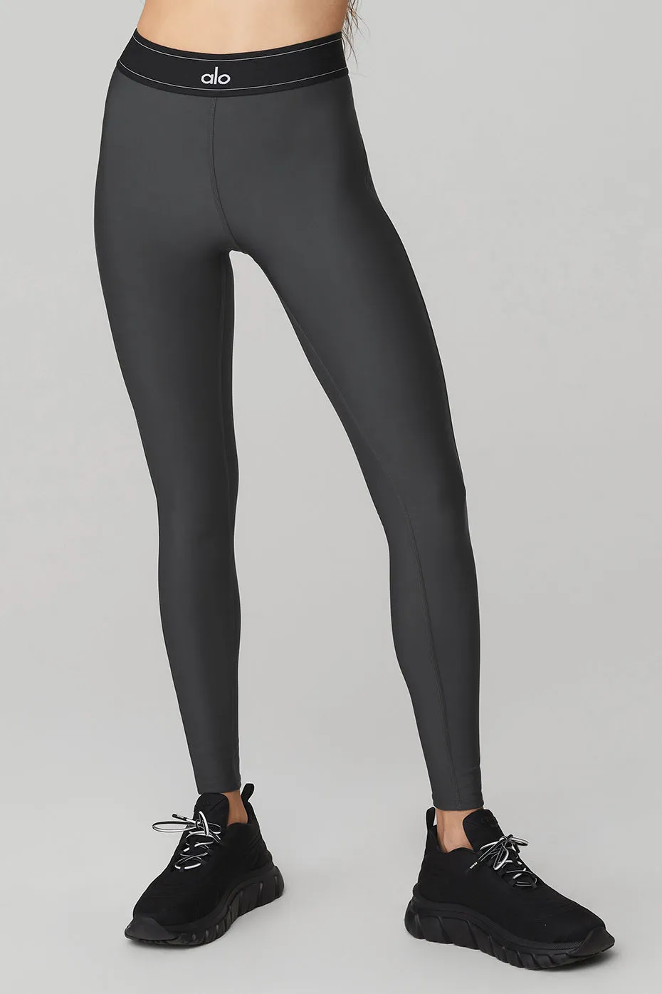 Airlift High-Waist Suit Up Legging - Anthracite/Black