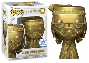 Albus Dumbledore (Gold, in Sealed Stack, Harry Potter) 15 - Funko Shop Exclusive [Condition: 8/10]