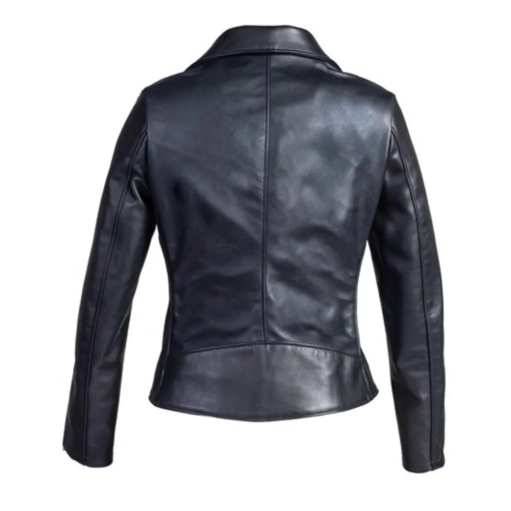 Aliya Moto Leather Jacket for Women