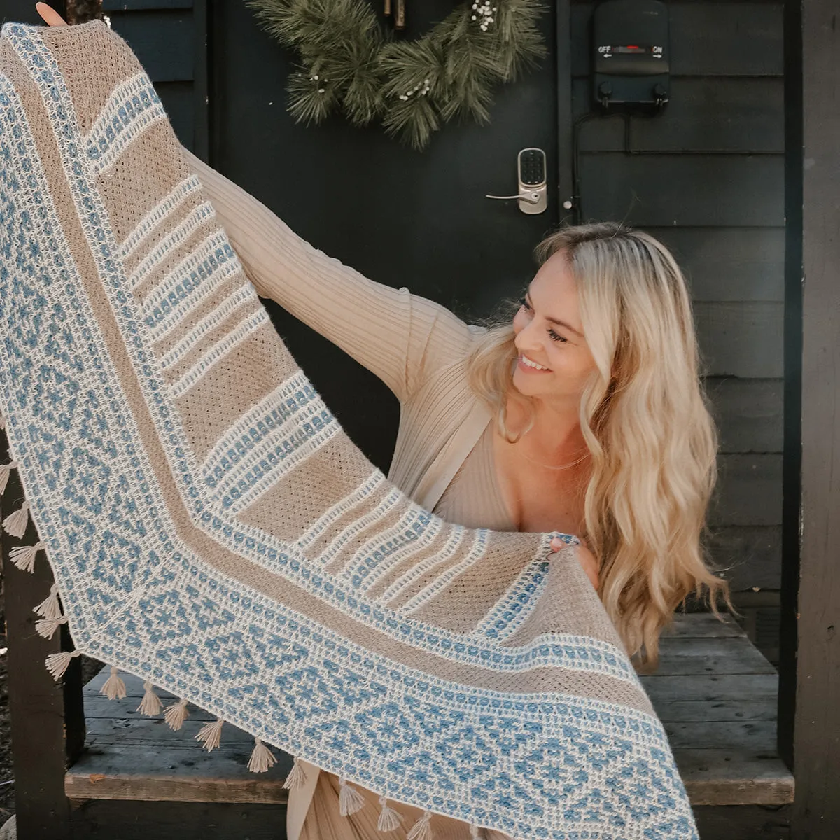 Allison's Harmony Fingering Lunae Shawl