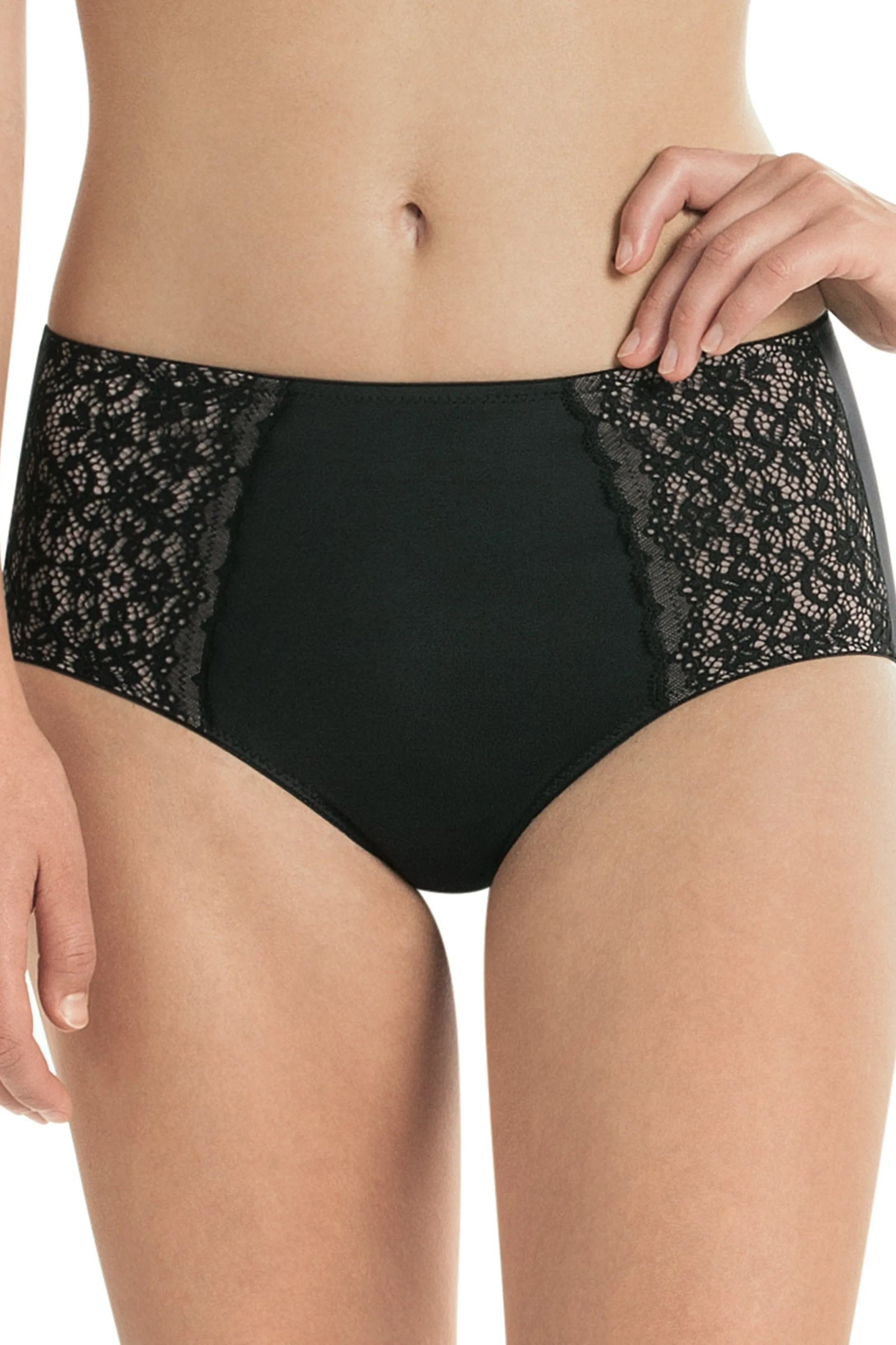 Anita Havanna High Waist Brief - Black