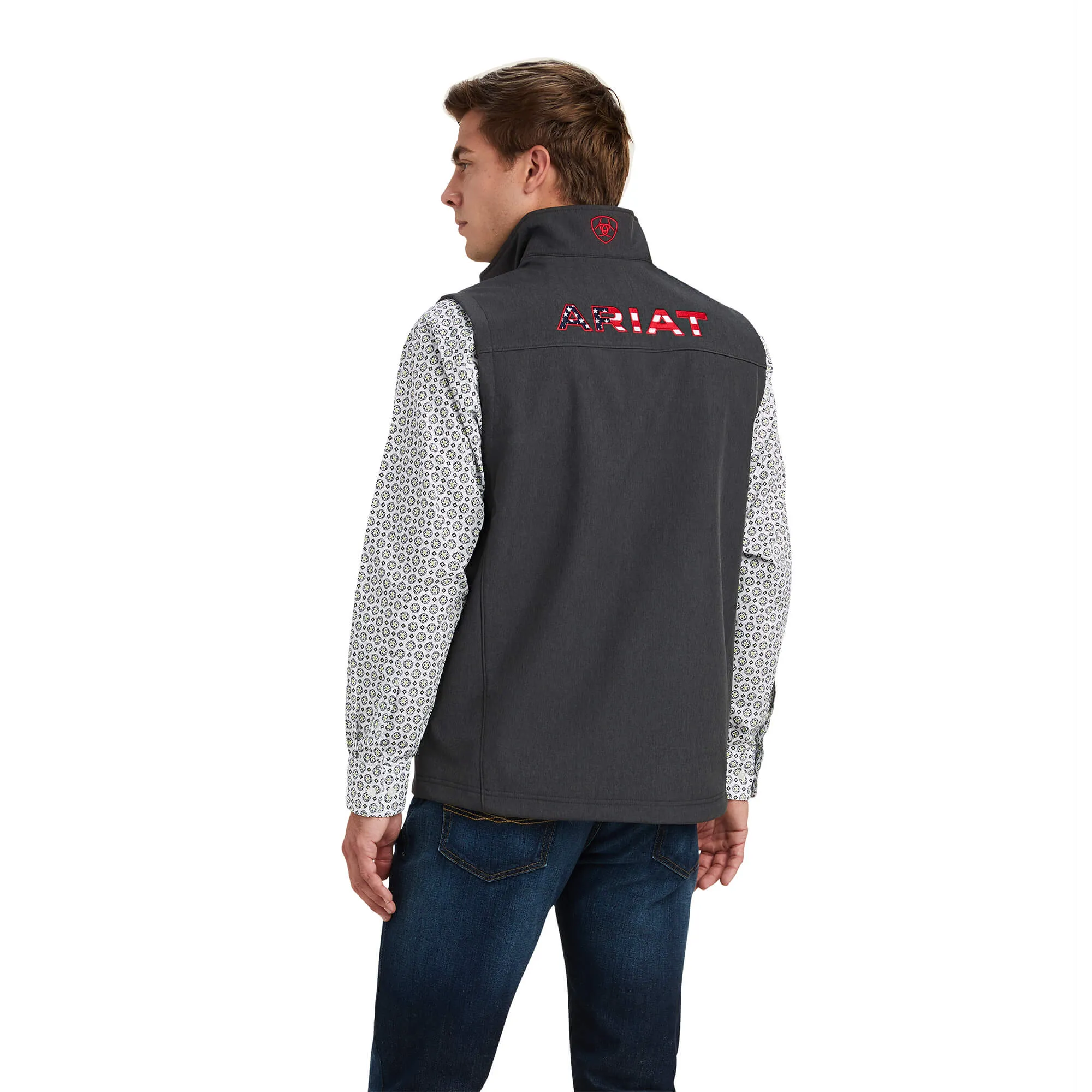 ARIAT Men's Logo 2.0 Softshell Vest 10041619