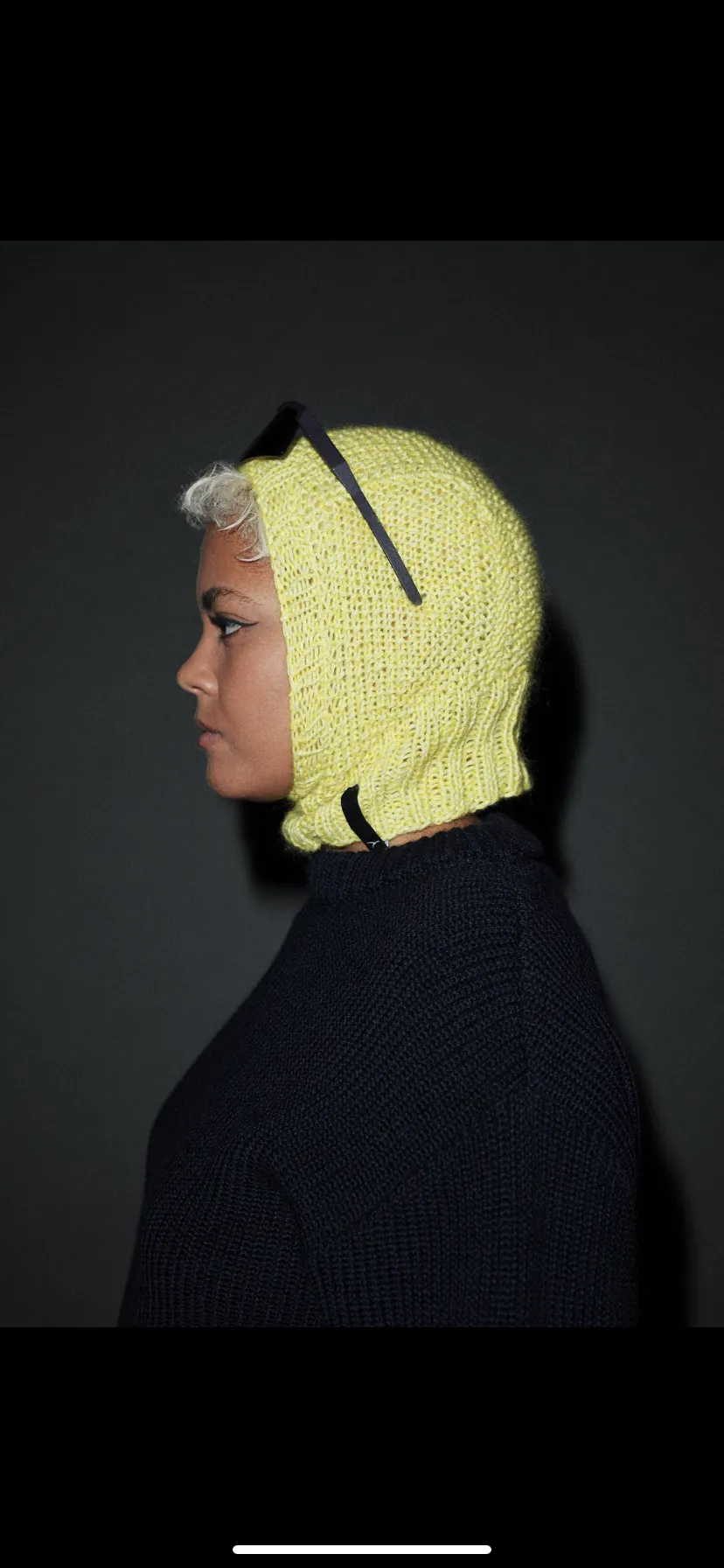 BALACLAVA HAND KNITTED