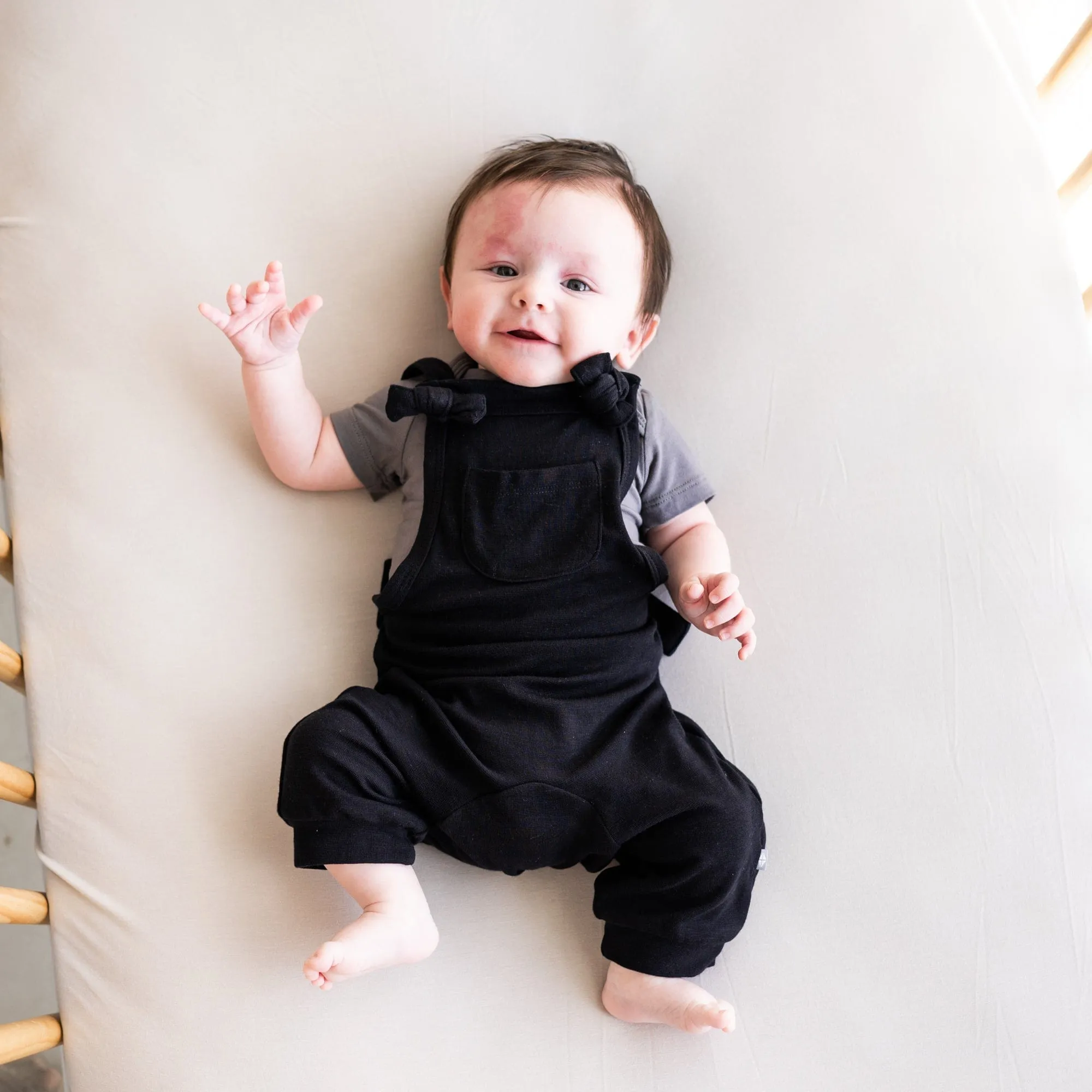 Bamboo Jersey Overall in Midnight