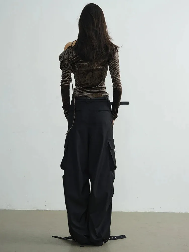 Barcha Buckle Cargo Pants