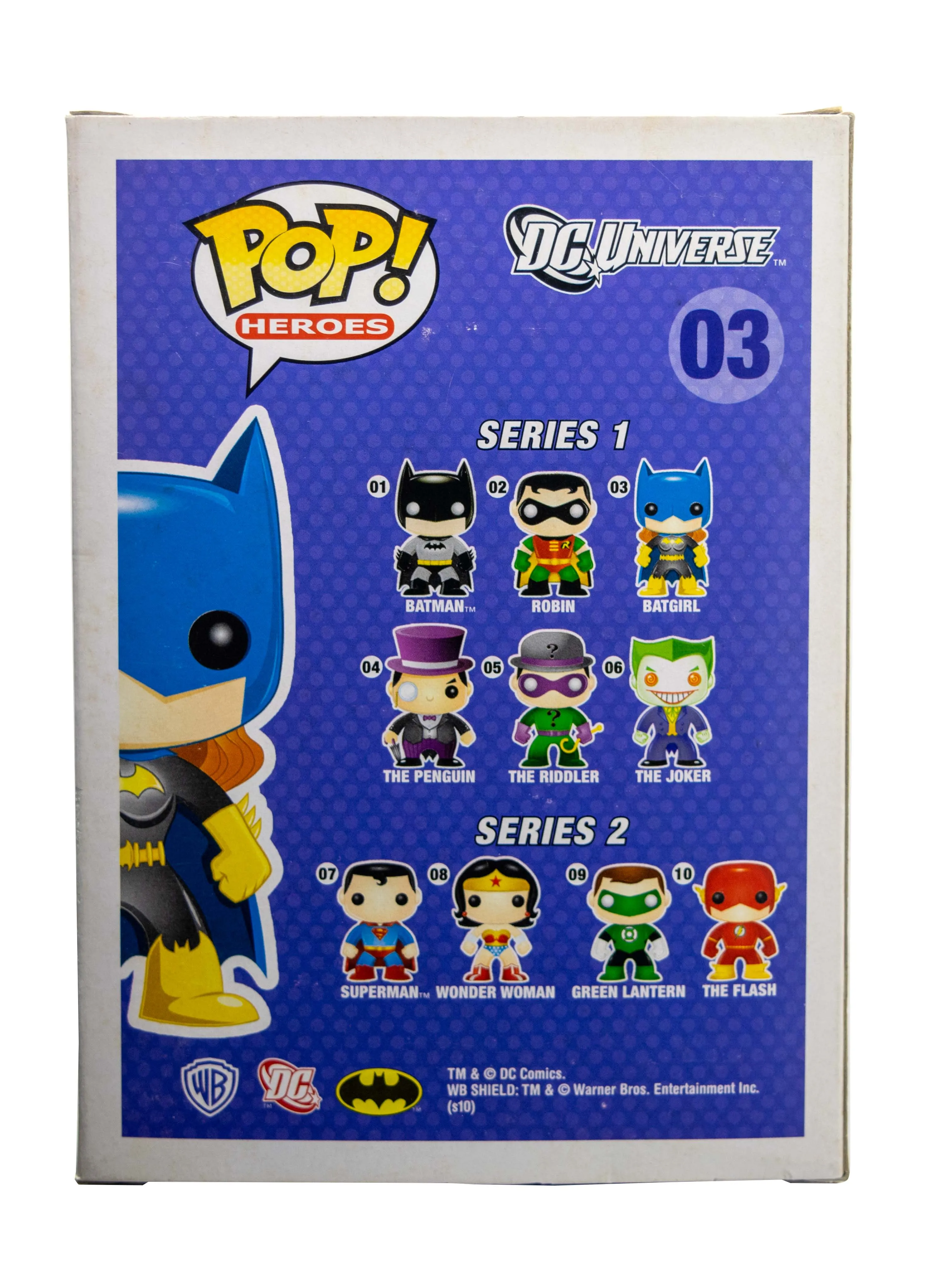 Batgirl (Metallic, Black Symbol) **Chase** 03 [Condition: 6/10]