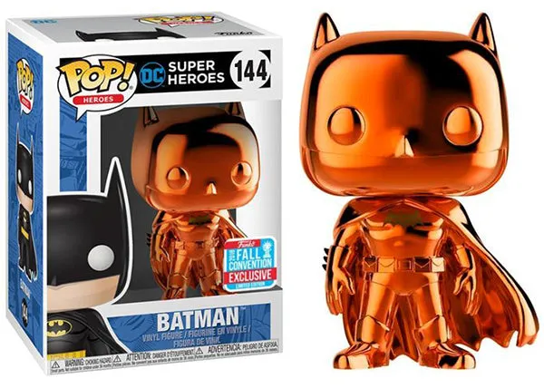 Batman (Orange Chrome) 144 - 2018 Fall Convention Exclusive [Damaged: 7.5/10]