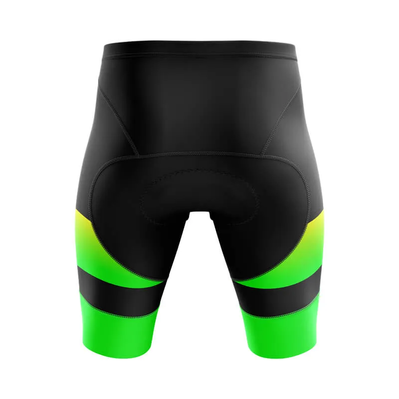 BB Gradient Bibs & Shorts (Green-Yellow)