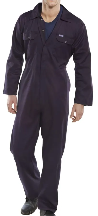 Beeswift Basic Stud Budget Boilersuit overall coverall- Rpcbs