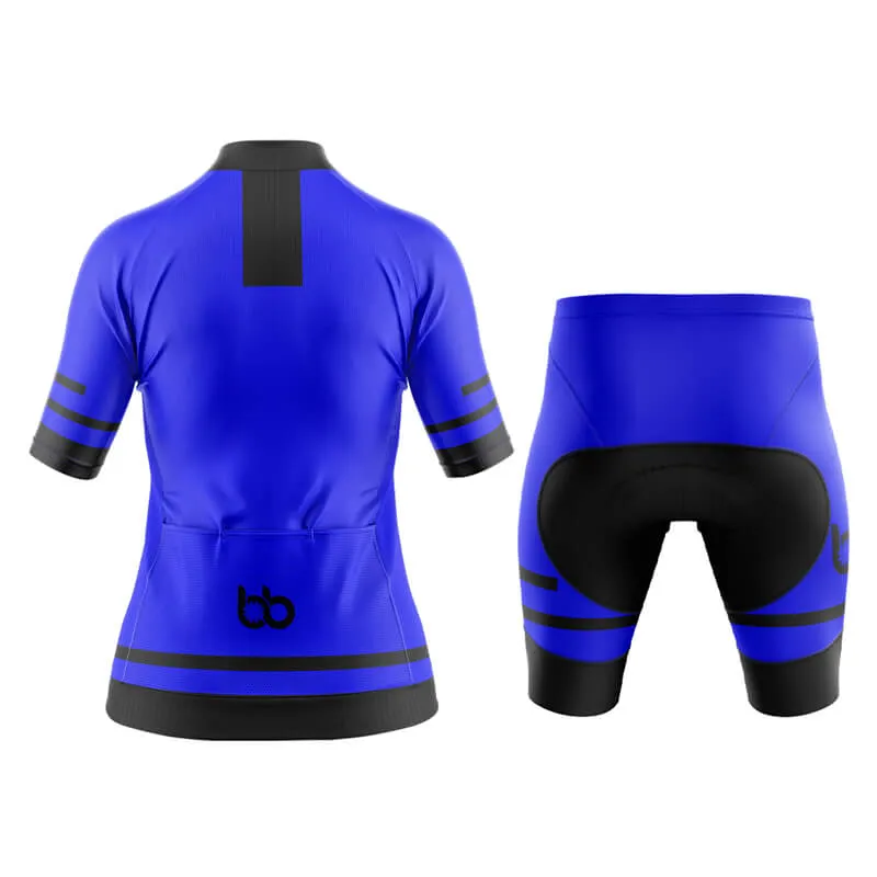 Bicycle Booth Outline (Blue) Aero Cycling Kit