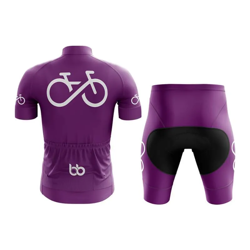 Bike Forever 2.0 Club Cycling Kit (Purple)