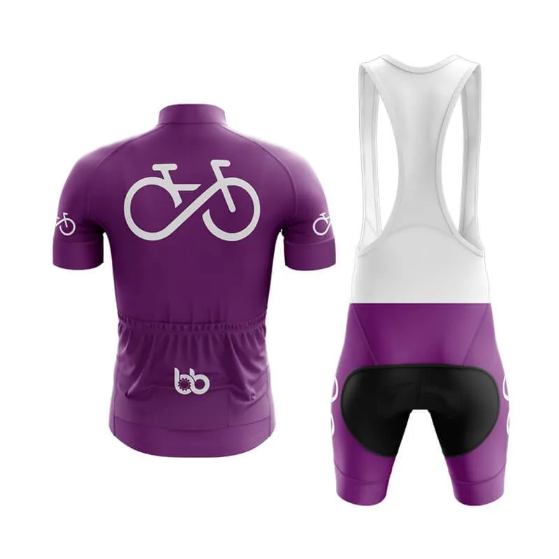 Bike Forever 2.0 Club Cycling Kit (Purple)