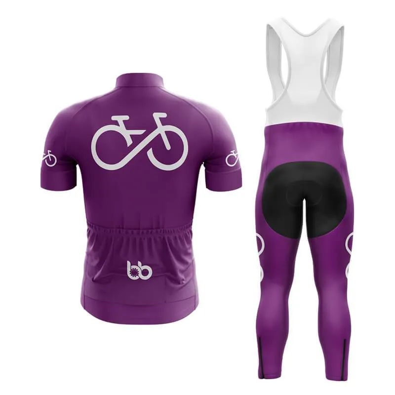 Bike Forever 2.0 Club Cycling Kit (Purple)