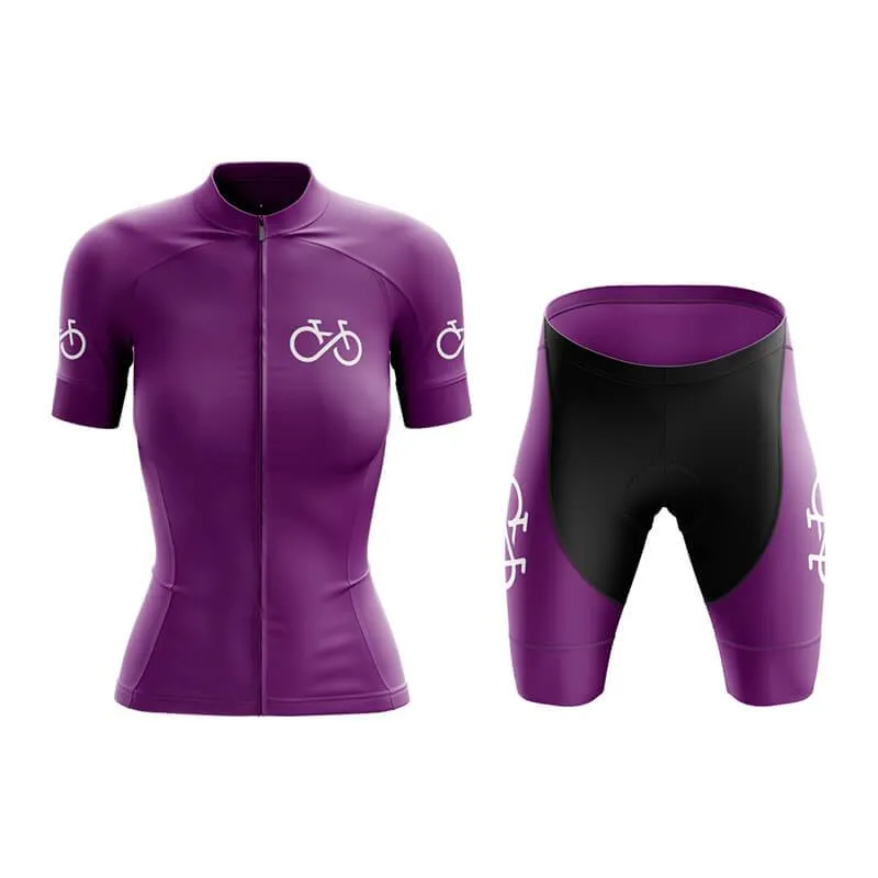 Bike Forever 2.0 Club Cycling Kit (Purple)