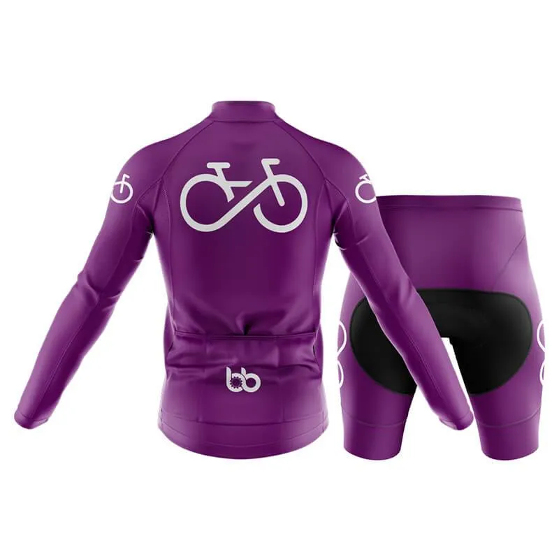 Bike Forever 2.0 Club Cycling Kit (Purple)