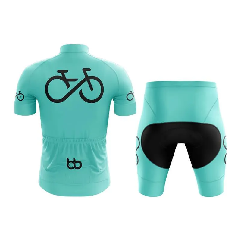 Bike Forever 2.0 Club Cycling Kit (Teal)