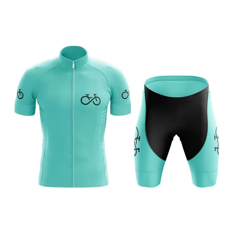 Bike Forever 2.0 Club Cycling Kit (Teal)