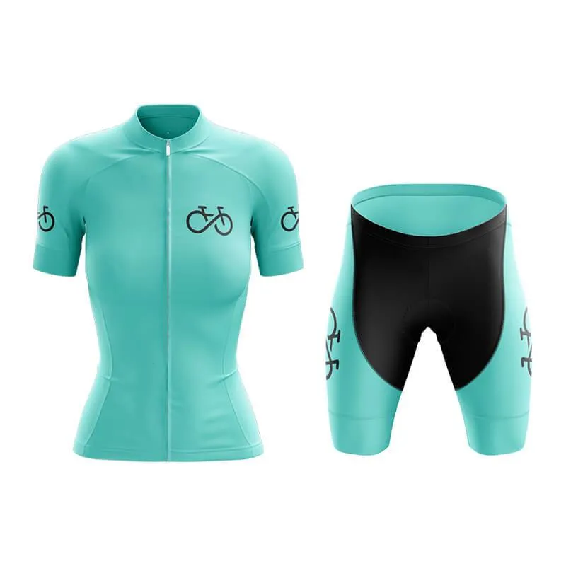 Bike Forever 2.0 Club Cycling Kit (Teal)