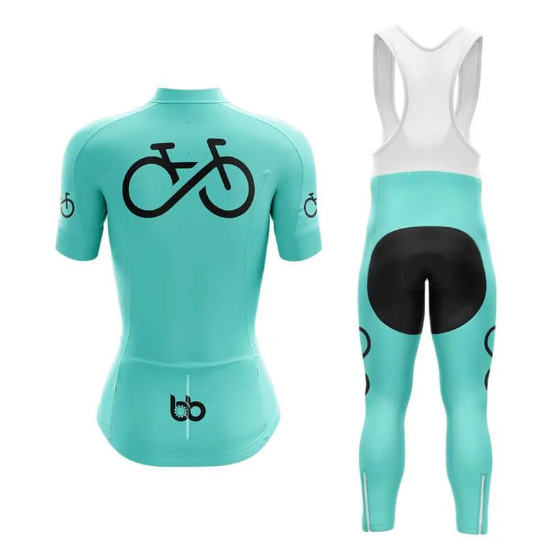 Bike Forever 2.0 Club Cycling Kit (Teal)