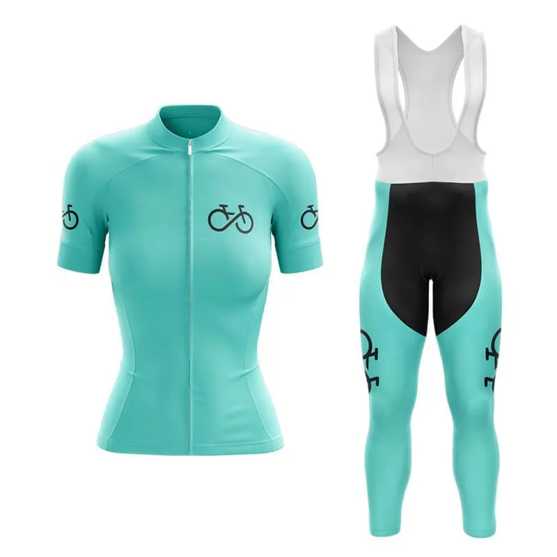 Bike Forever 2.0 Club Cycling Kit (Teal)