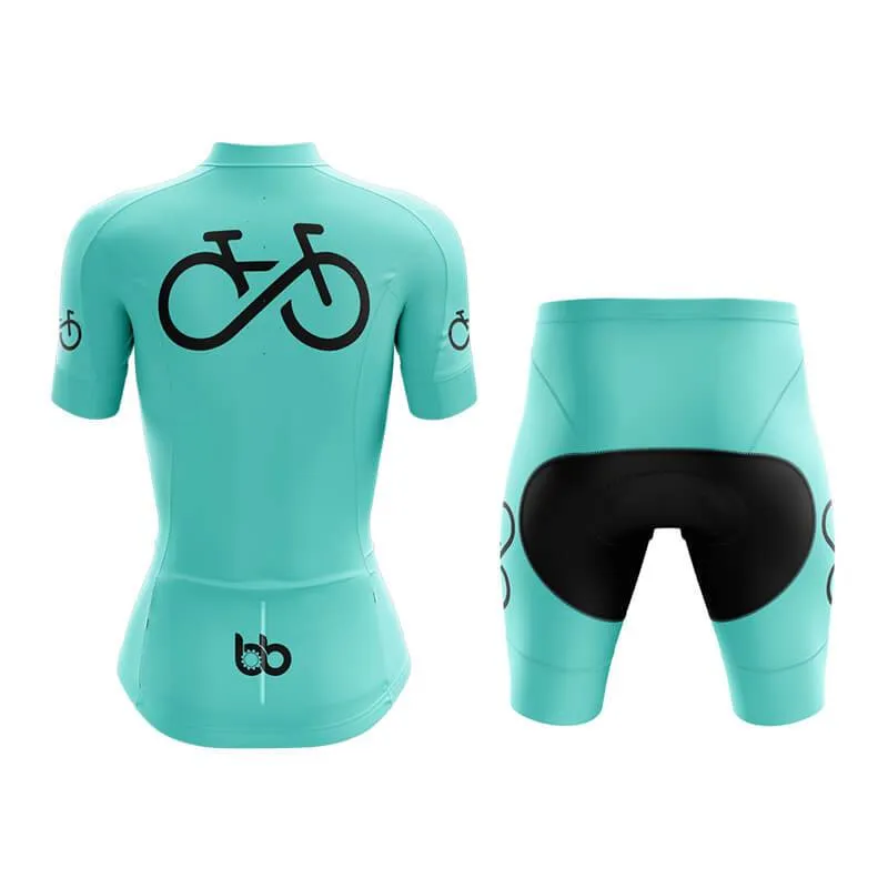 Bike Forever 2.0 Club Cycling Kit (Teal)