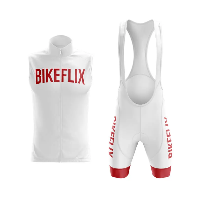 Bikeflix Club Cycling Kit (V2) (White)