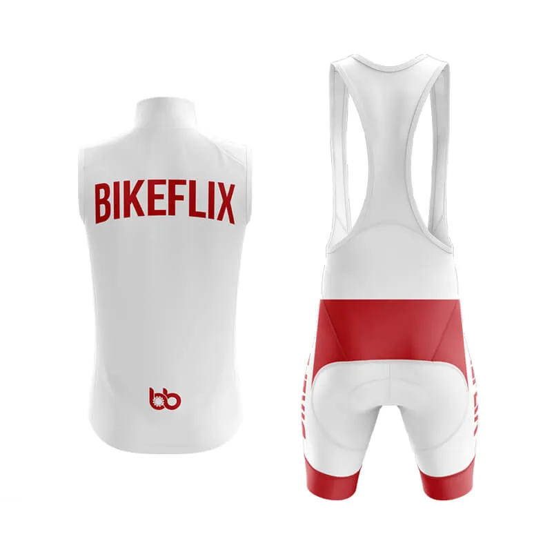 Bikeflix Club Cycling Kit (V2) (White)