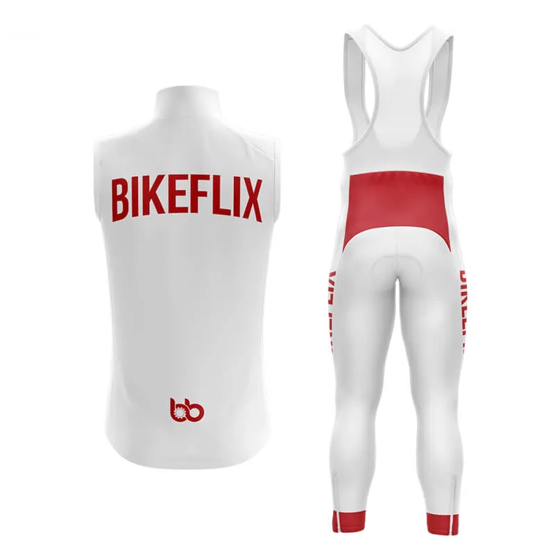 Bikeflix Club Cycling Kit (V2) (White)