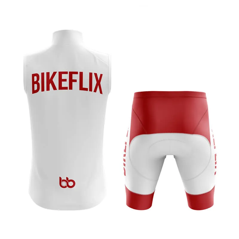 Bikeflix Club Cycling Kit (V2) (White)