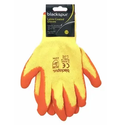 Blackspur Latex Coated Gloves - XL RG113