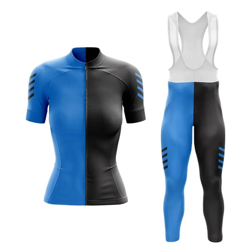 Blue and Black Club Cycling Kit