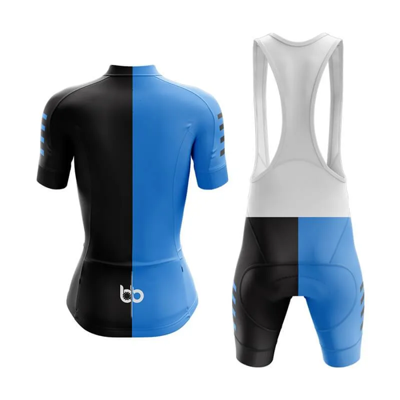 Blue and Black Club Cycling Kit