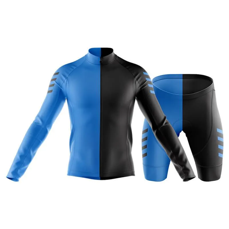 Blue and Black Club Cycling Kit