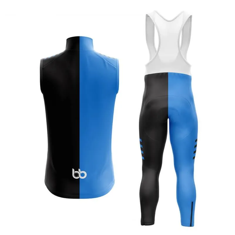 Blue and Black Club Cycling Kit