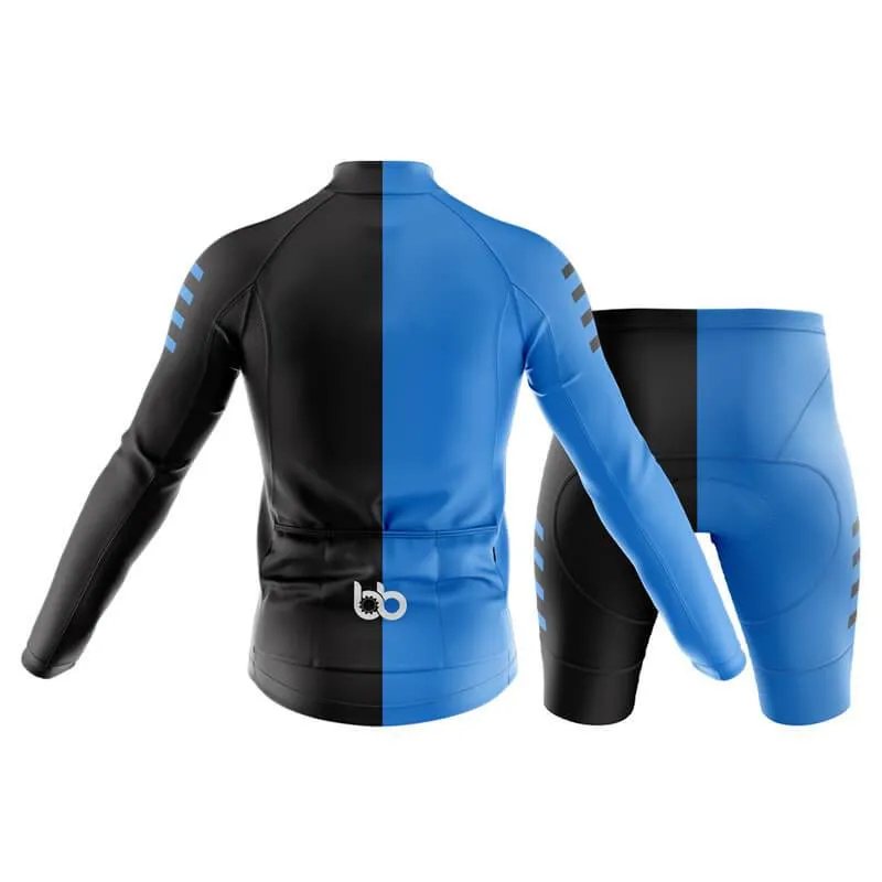 Blue and Black Club Cycling Kit