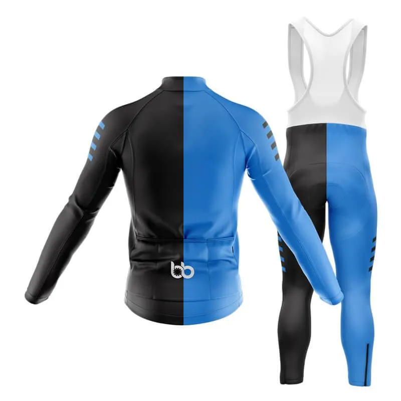 Blue and Black Club Cycling Kit