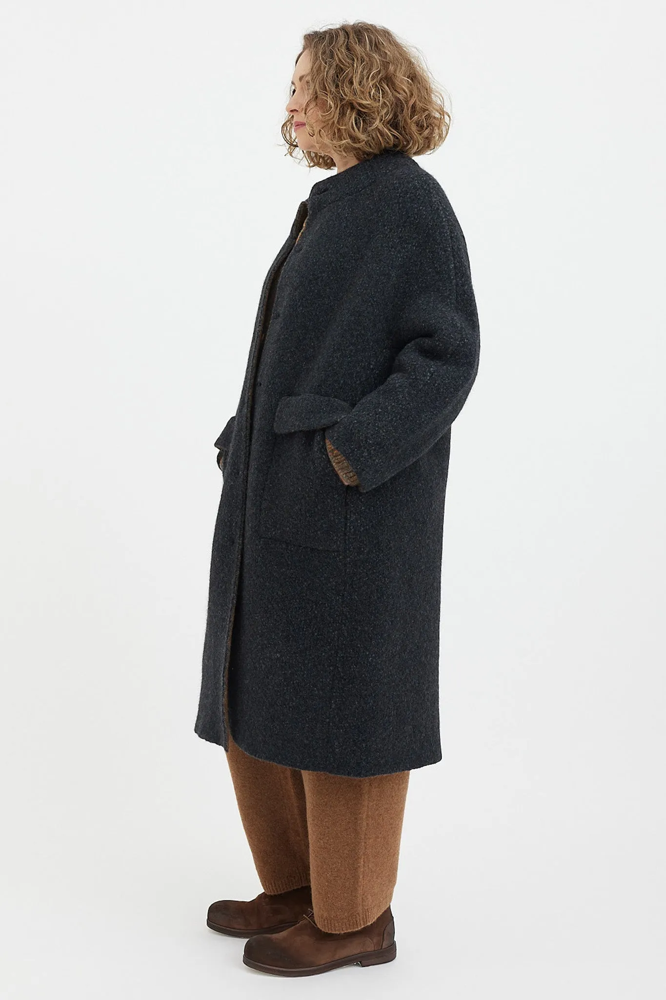 Boboutic - Round Neck Coat