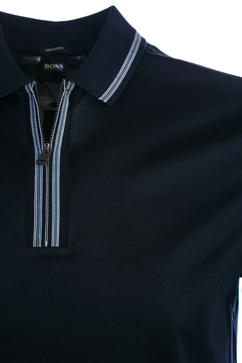 BOSS Paras 04 Polo Shirt in Navy