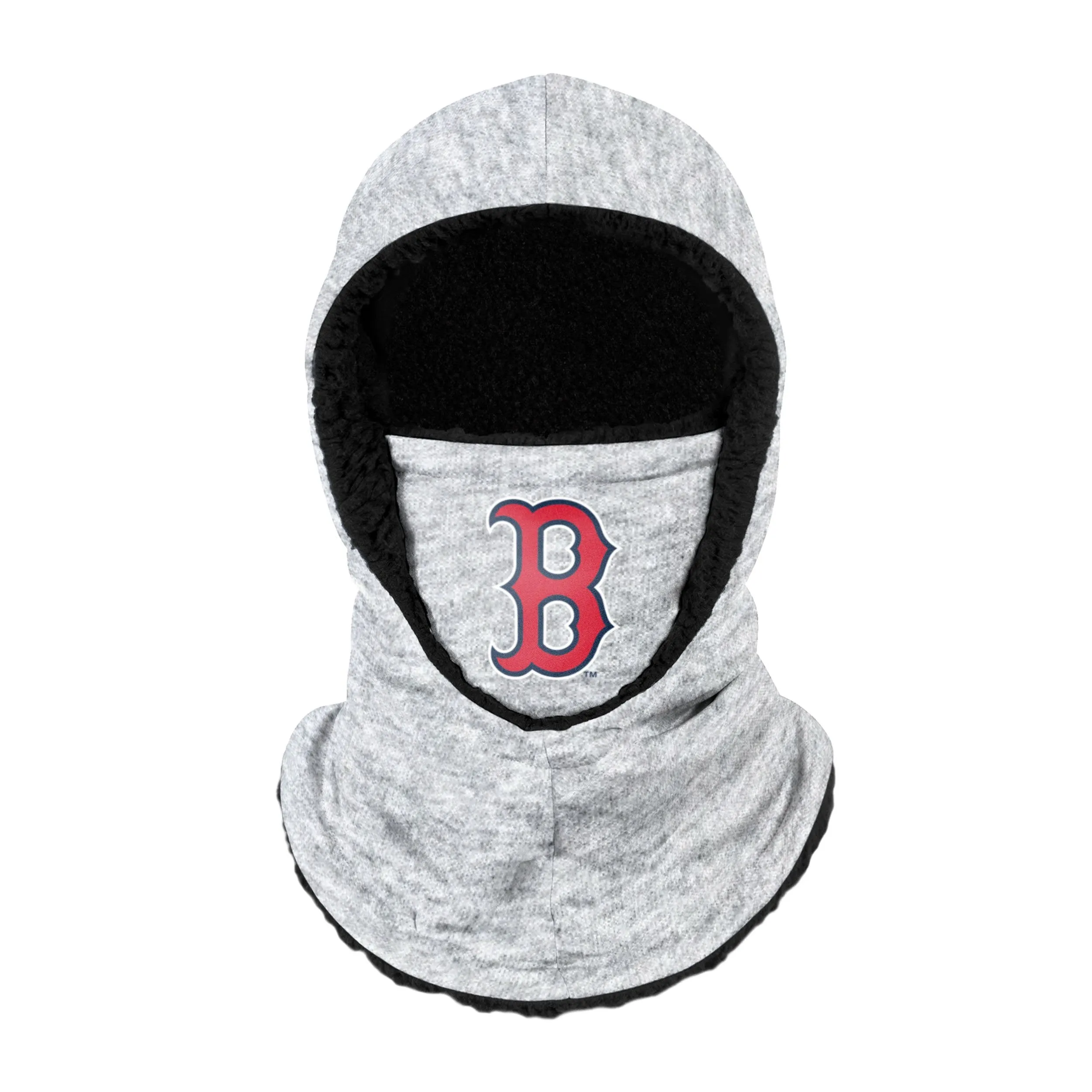 Boston Red Sox MLB Heather Grey Big Logo Hooded Gaiter