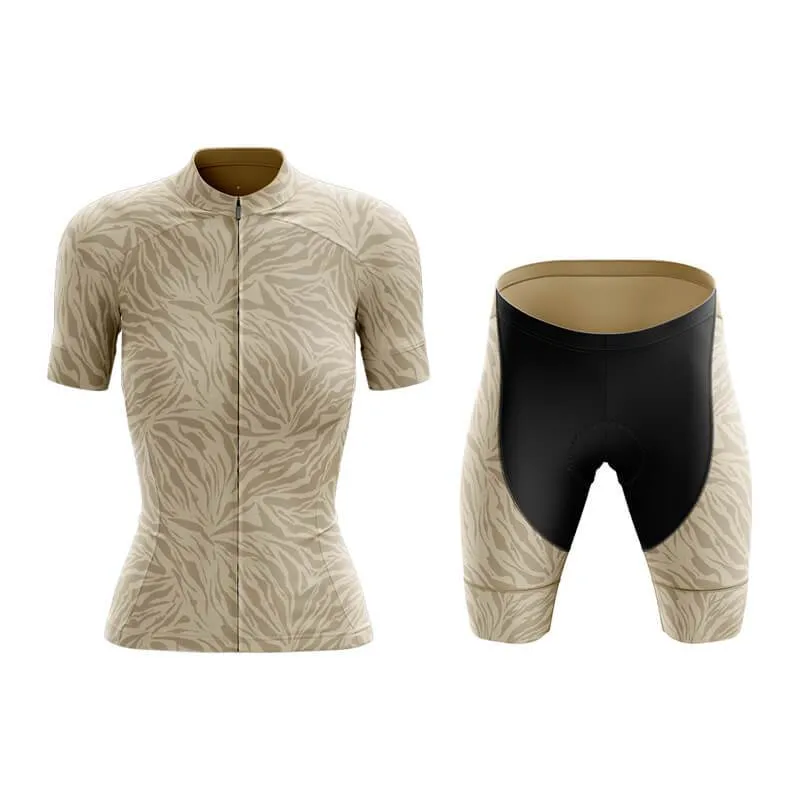 Brown Tiger stripe Club Cycling Kit