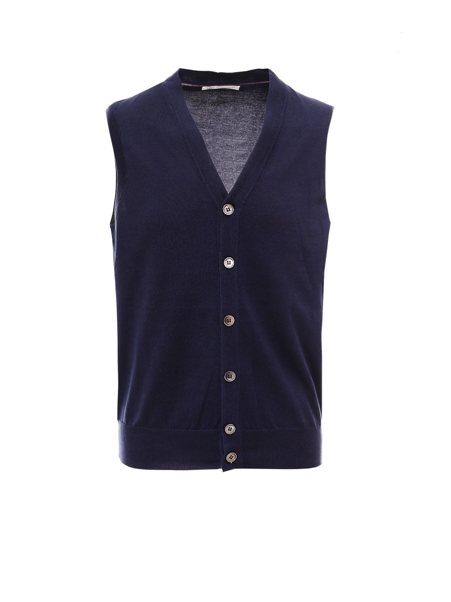 Brunello Cucinelli V-Neck Knitted Vest