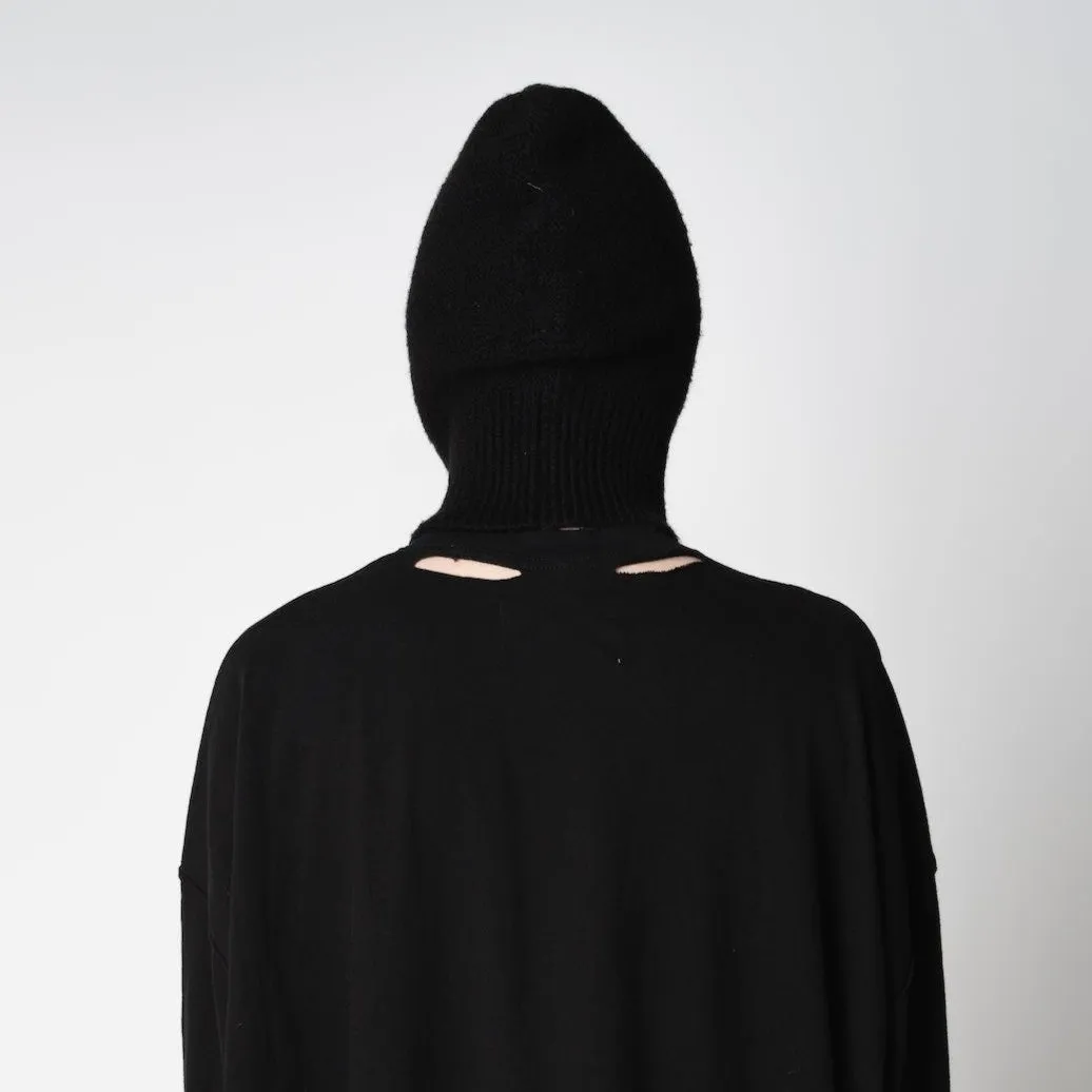 Button Balaclava Black