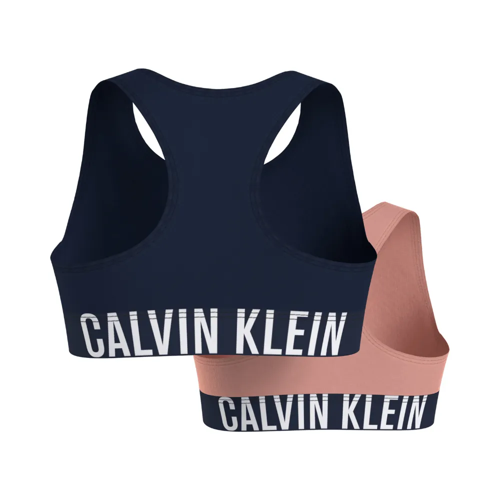 CALVIN KLEIN - 2Pk Bralette - Navy/Coral