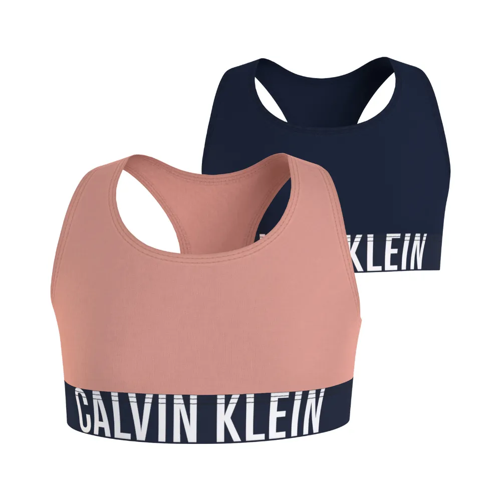 CALVIN KLEIN - 2Pk Bralette - Navy/Coral